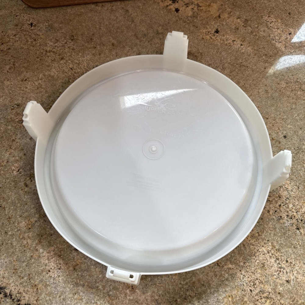 Tupperware Pie Saver #511‎ Divide-A-Rack Pie Stacker - Picture 3 of 4